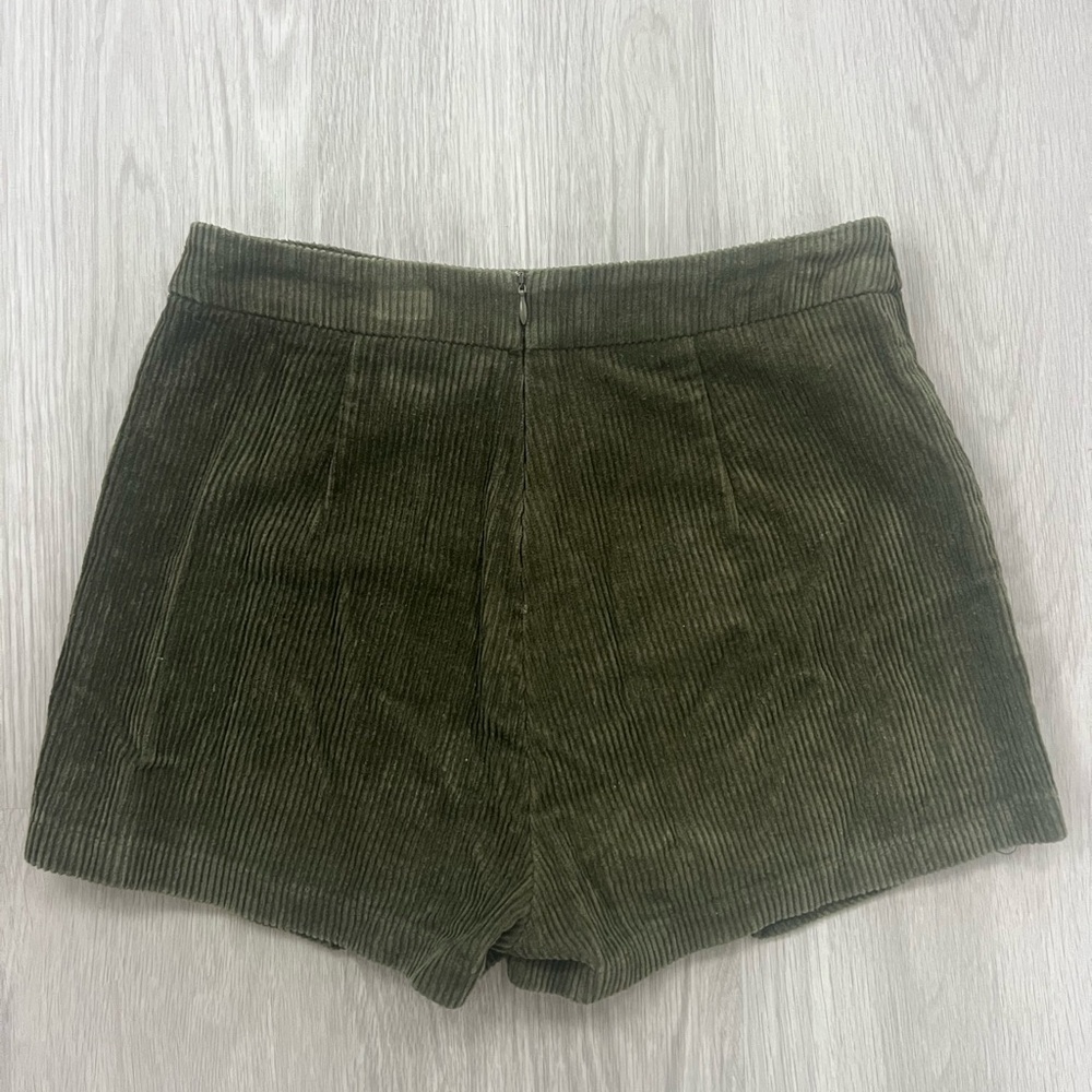 altard state Olive Green Corduroy skort